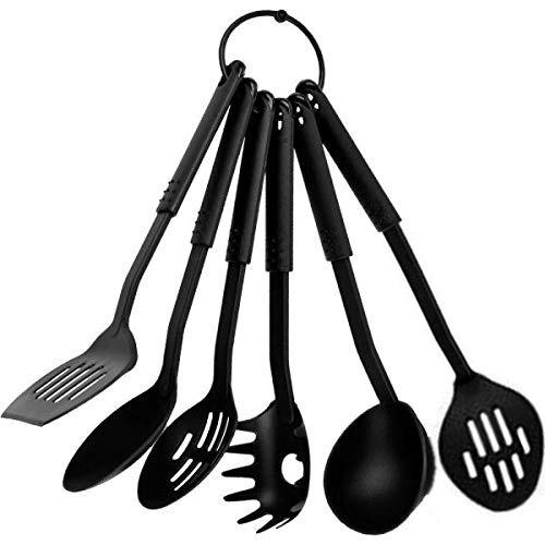 Heat-Resistant Non-Stick Spoon Tools Set (6 Pcs) – Premium Cooking Utensils