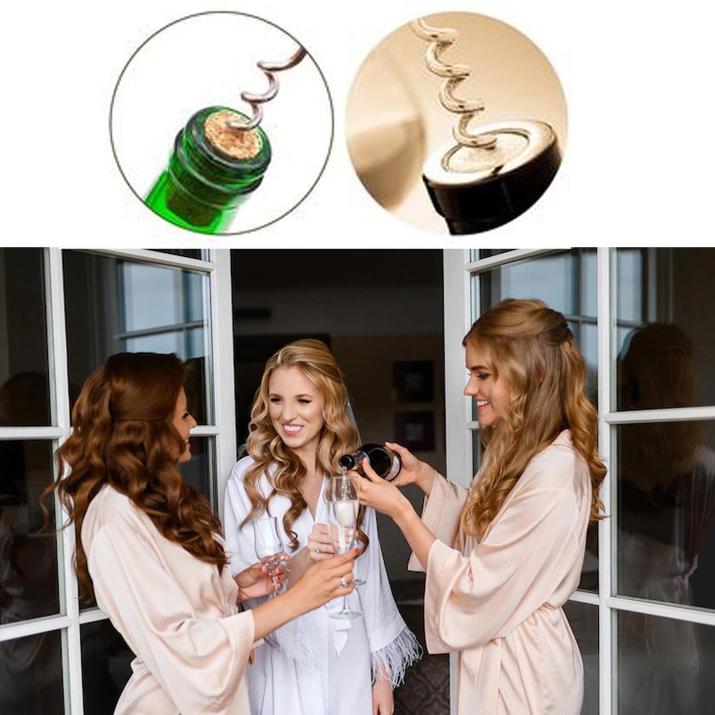 Waiter’s Corkscrew & Bottle Opener – Perfect for Wine & Beer - Chestore