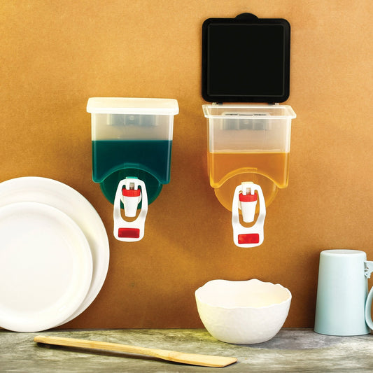 Wall - Mounted Oil Dispenser Bottle – 1100ml Leak - Proof Storage - Chestore
