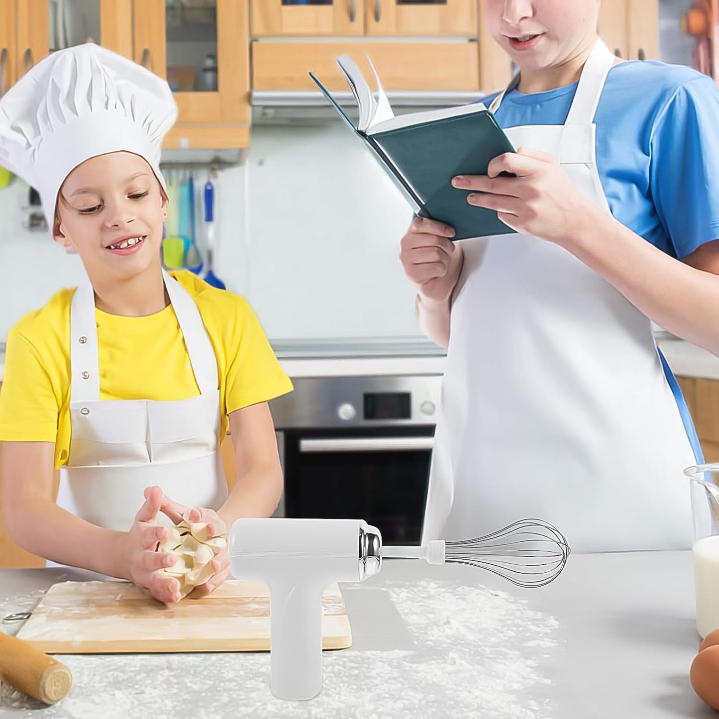 Wireless Hand Mixer – Rechargeable & Portable Kitchen Blender - Chestore