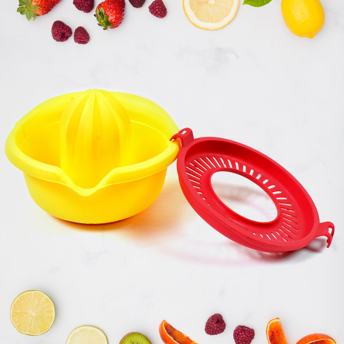 🍊 Hand Press Orange Juicer Machine – 300ml Manual Citrus Squeezer
