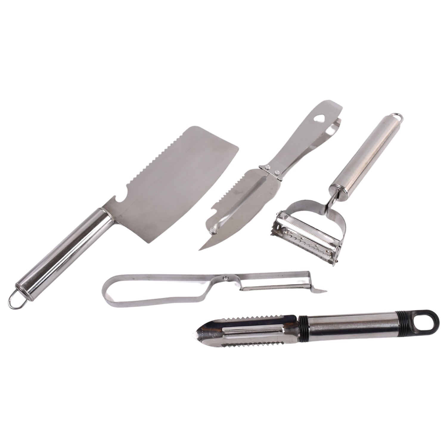 5-Piece Multifunctional Peeler & Grater Set – Ultimate Kitchen Gadget 🍏🔪