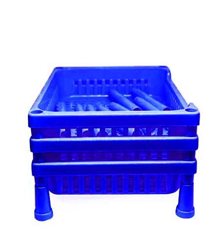 Multipurpose Plastic Storage Rack Organizer | 3-Piece Set for Kitchen, Bathroom & Home