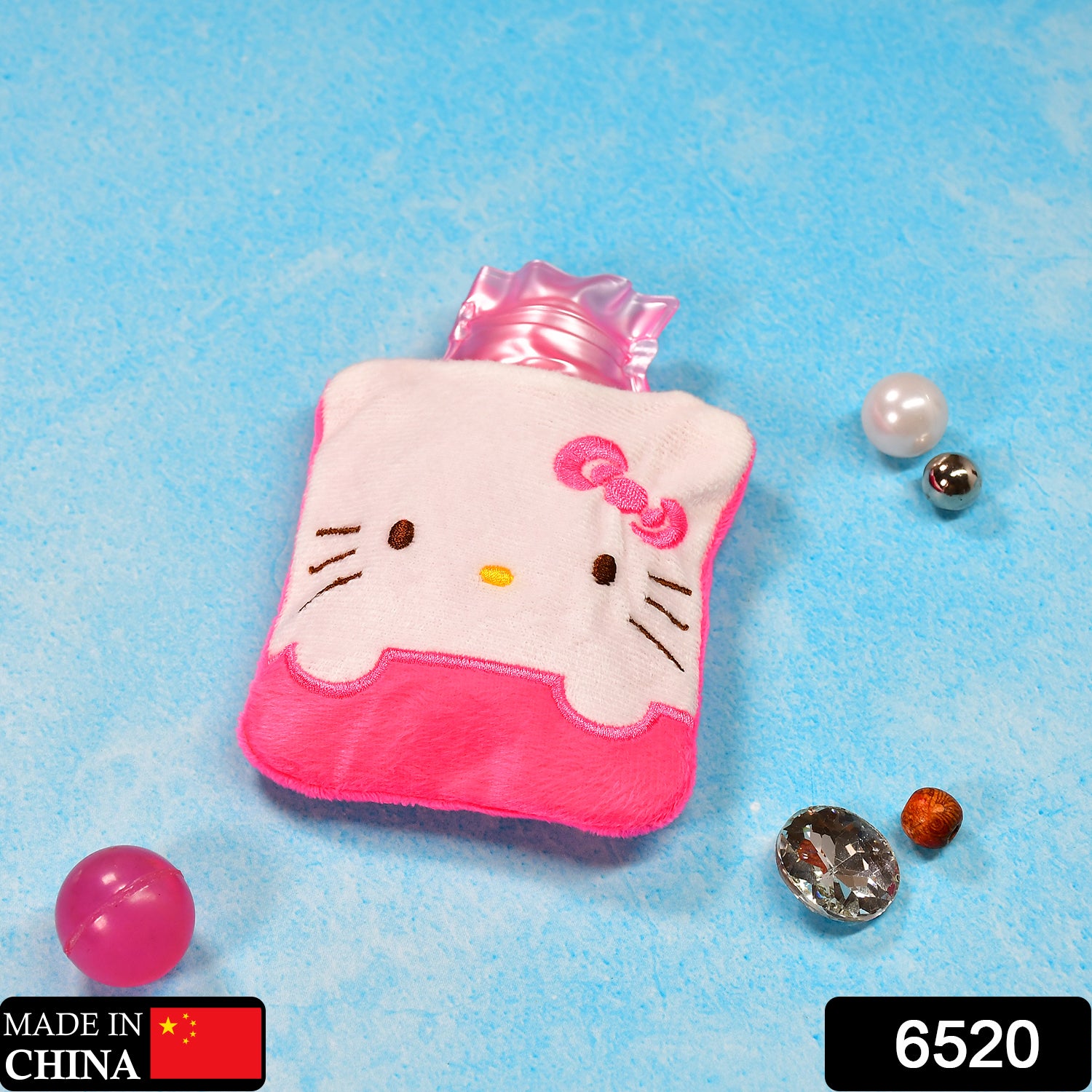 Hello Kitty Small Hot Water Bag – Pain Relief & Warmer for Cramps, Neck & Hands
