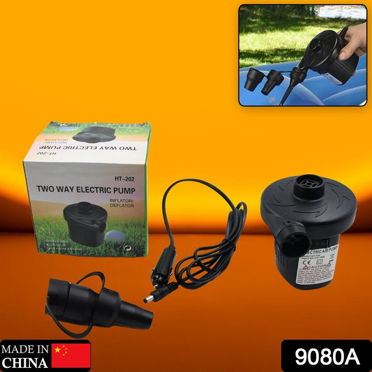 Multi-Purpose Electric Air Pump – Fast Inflation & Deflation for Beds, Pools & More