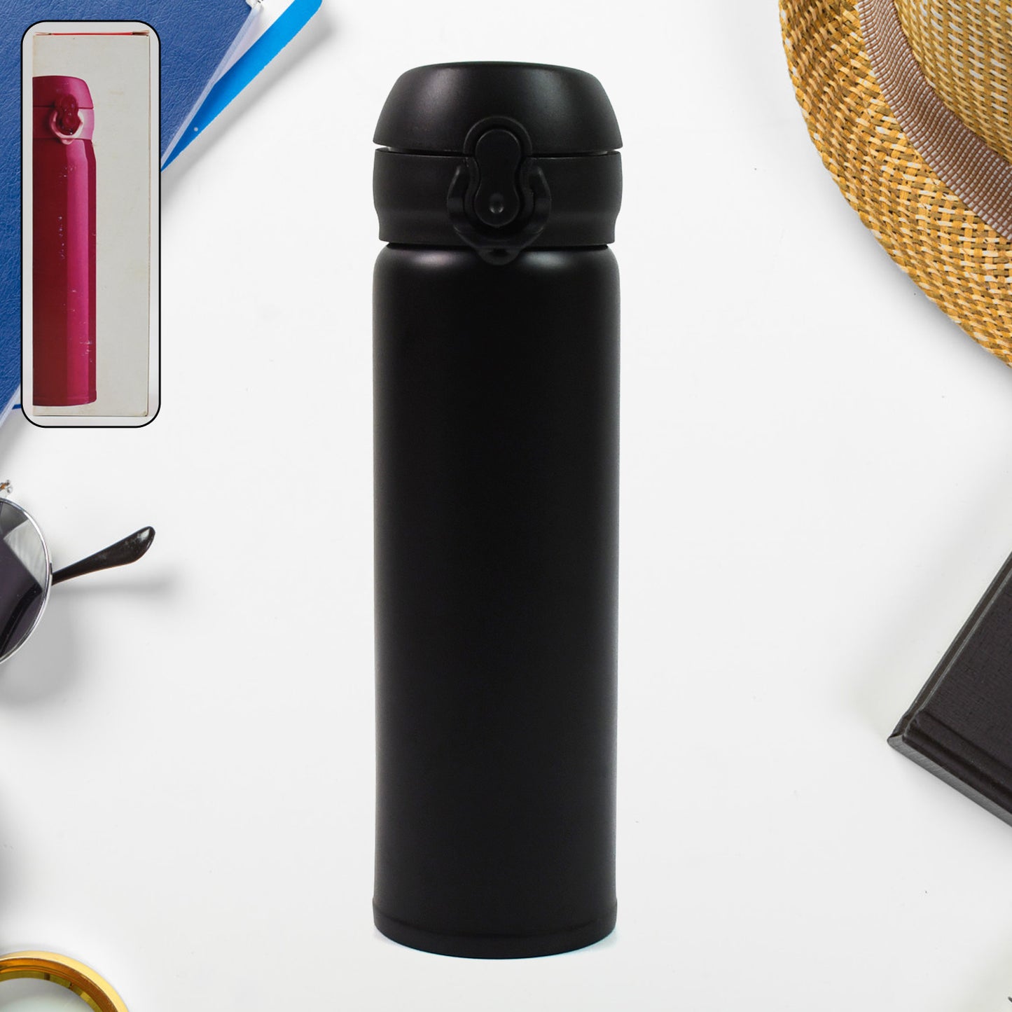 🍼 500ml Insulated Stainless Steel Water Bottle for Kids – Mix Color